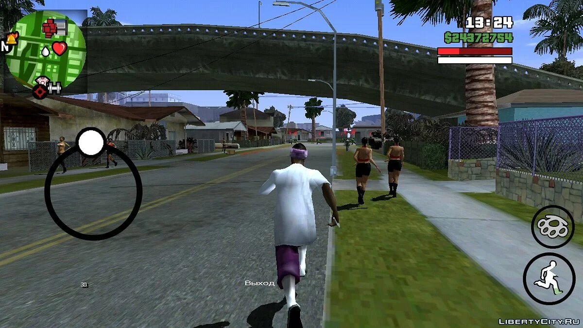 انتقام بالاس (مهمة CLEO) / GTA سان أندرياس (iOS، أندرويد)