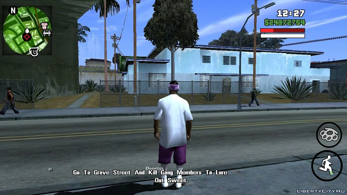 انتقام بالاس (مهمة CLEO) / GTA سان أندرياس (iOS، أندرويد)
