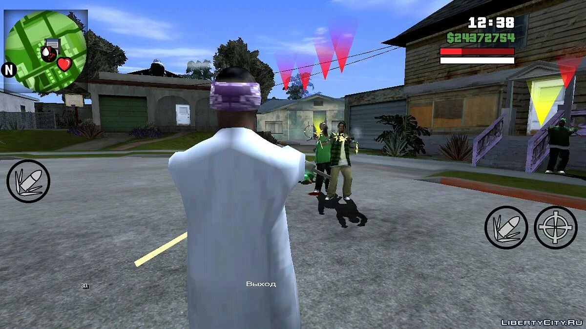 انتقام بالاس (مهمة CLEO) / GTA سان أندرياس (iOS، أندرويد)