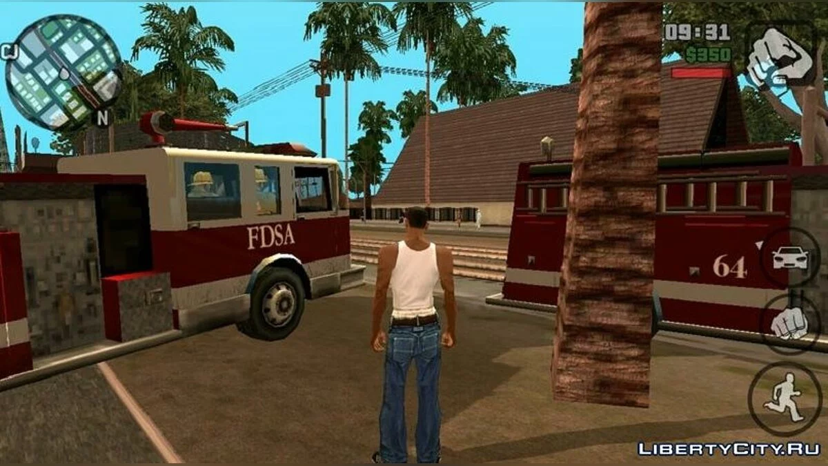 Summon Fire Service Like in GTA 5 / GTA San Andreas (iOS, Android)