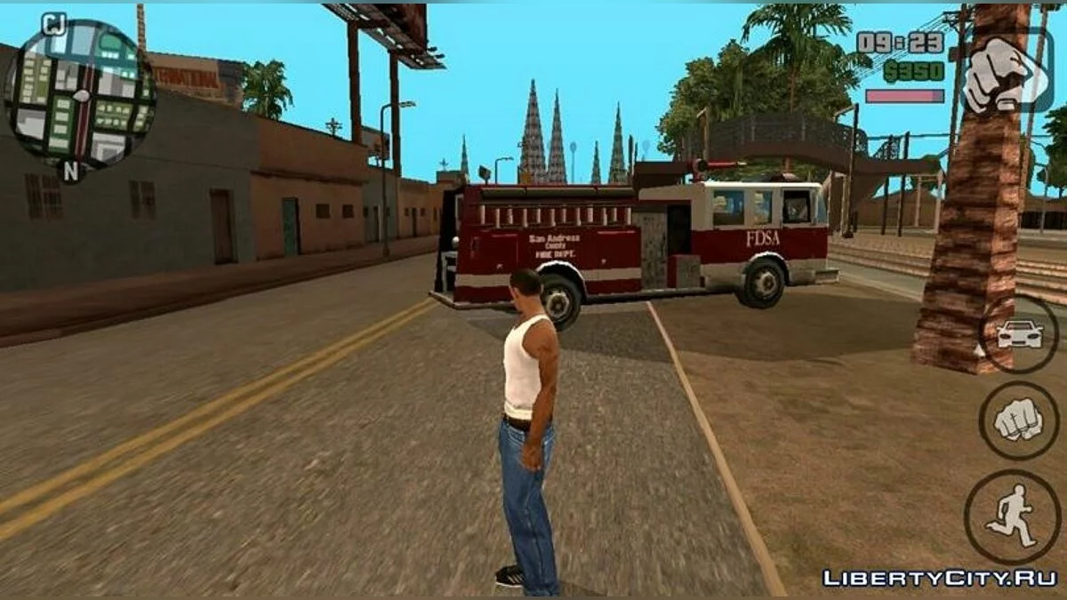 Summon Fire Service Like in GTA 5 / GTA San Andreas (iOS, Android)