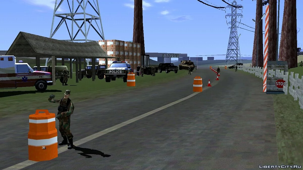 Pos Polisi / GTA San Andreas (iOS, Android)