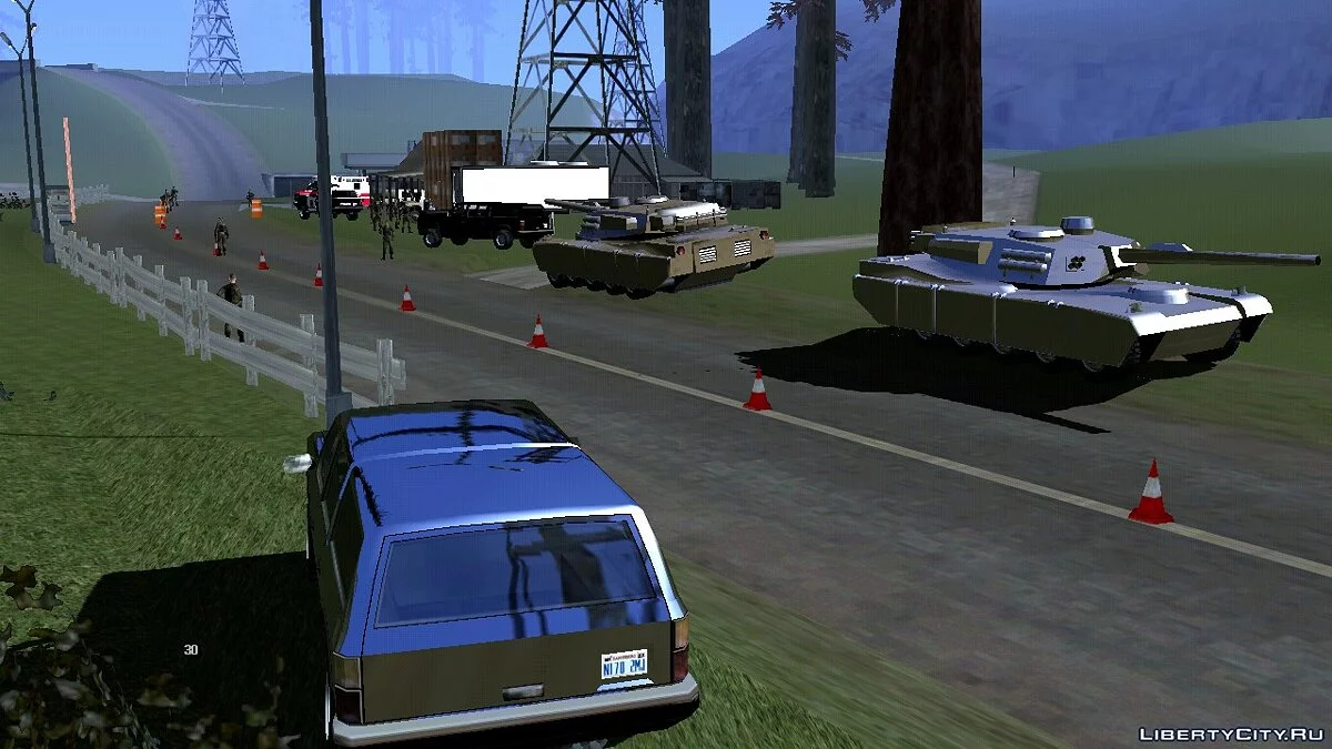 Pos Polisi / GTA San Andreas (iOS, Android)