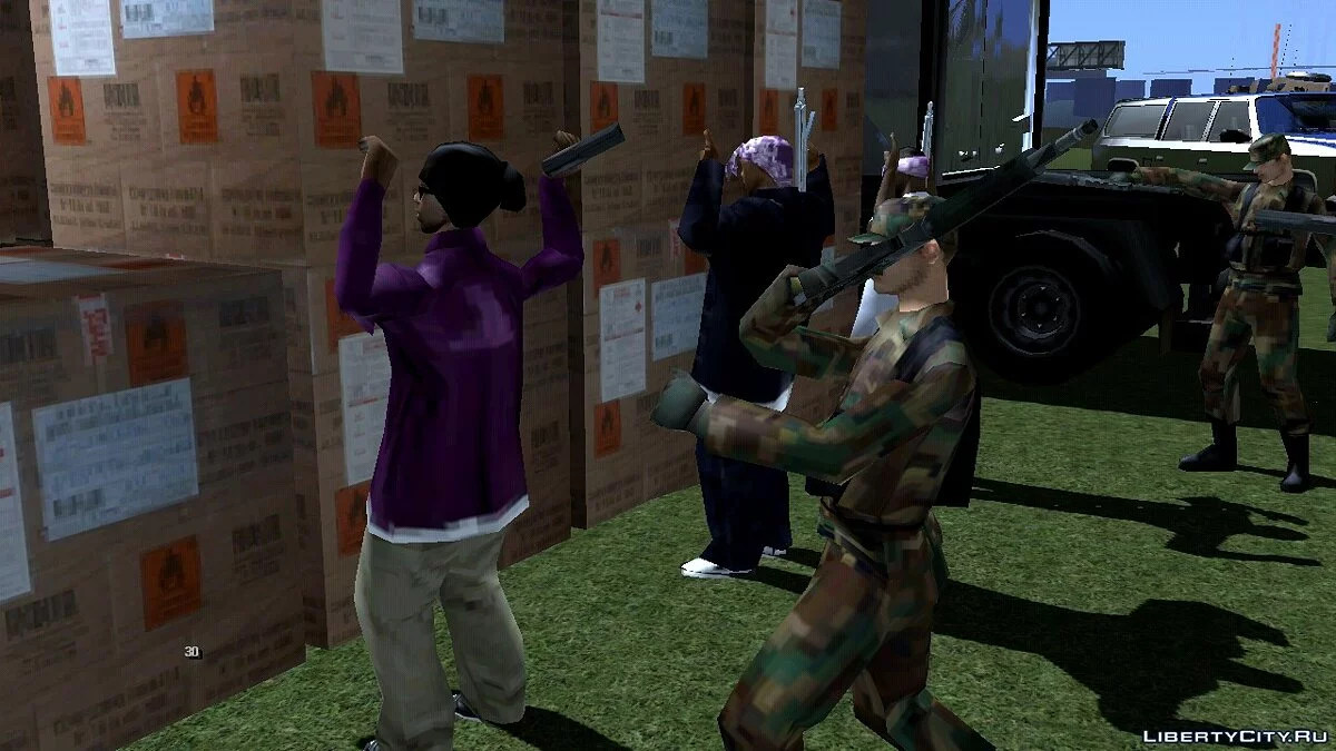 Pos Polisi / GTA San Andreas (iOS, Android)