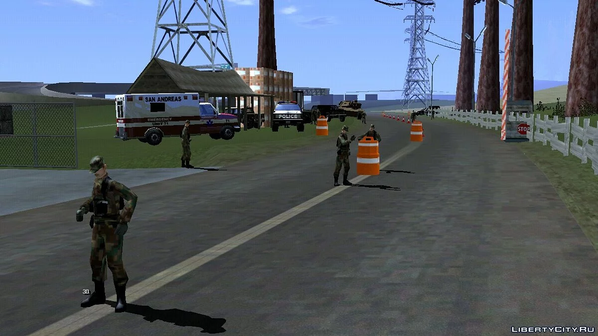 Pos Polisi / GTA San Andreas (iOS, Android)