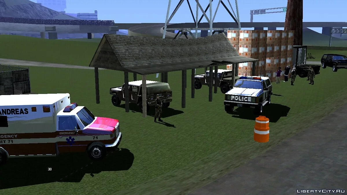 Pos Polisi / GTA San Andreas (iOS, Android)