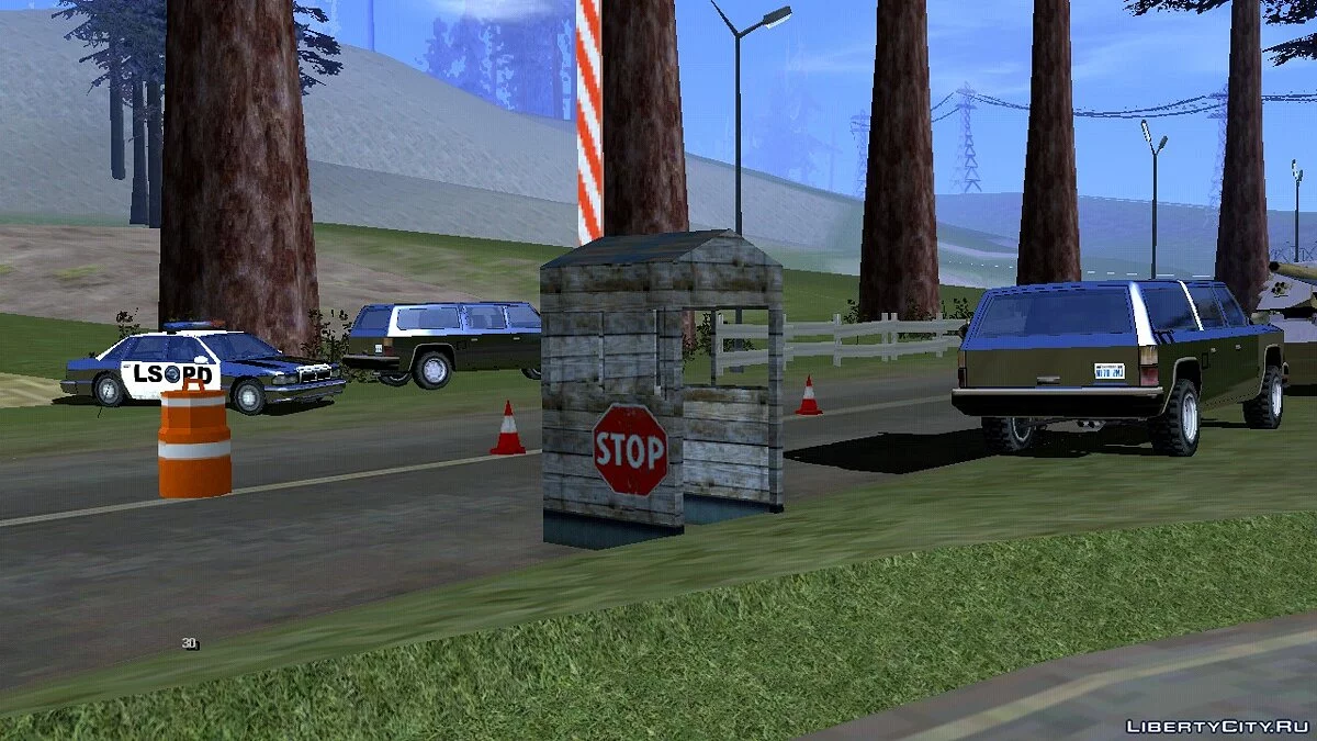 Pos Polisi / GTA San Andreas (iOS, Android)