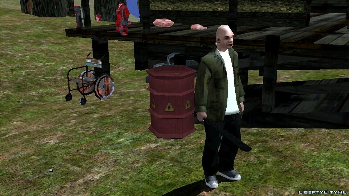 Jason em Shady Creek / GTA San Andreas (iOS, Android)