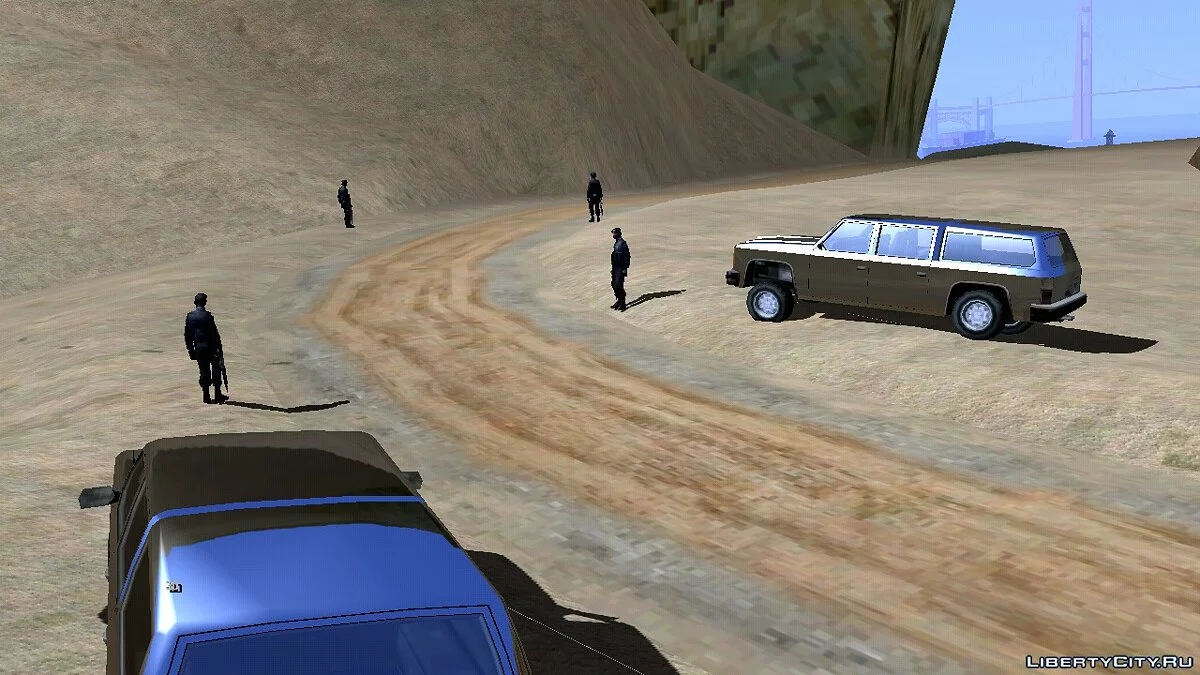 Point de contrôle de police / GTA San Andreas (iOS, Android)