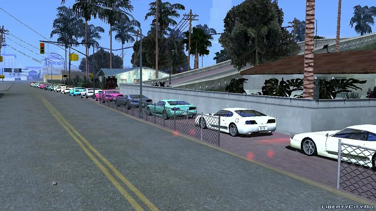 قافلة السيارات / GTA سان أندرياس (iOS، أندرويد)