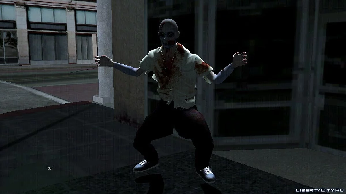 حراس الفضاء والزومبي في زقاق النجوم / GTA سان أندرياس (iOS، أندرويد)