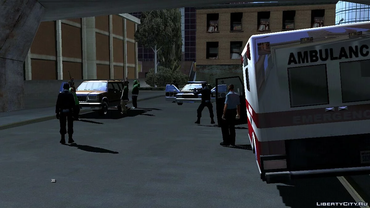 Кримінальна сцена / GTA San Andreas (iOS, Android)
