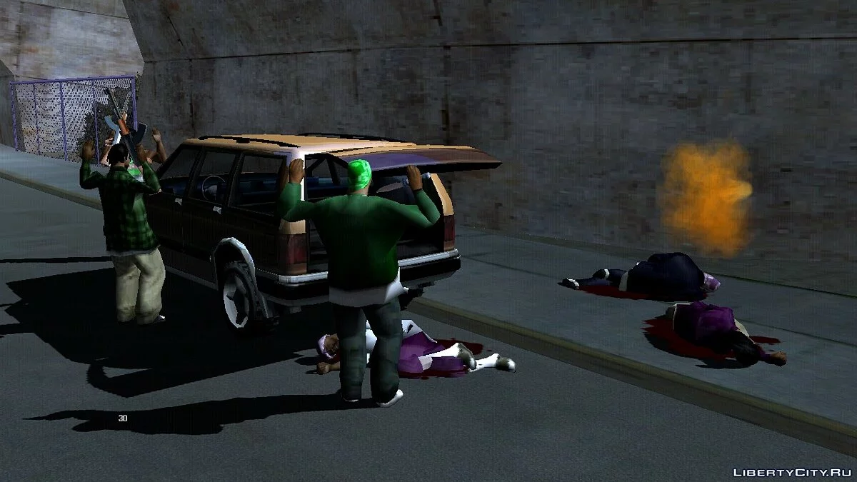 Кримінальна сцена / GTA San Andreas (iOS, Android)