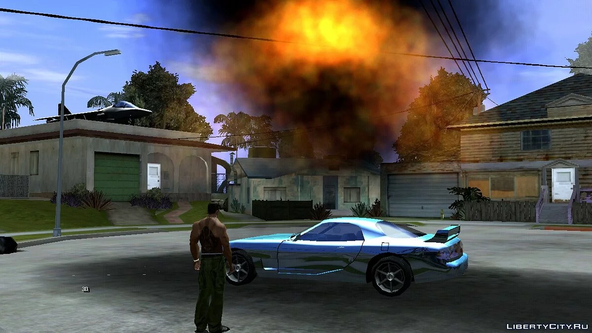 مود سحري (إمكانية استحضار سيارة) / GTA سان أندرياس (iOS، أندرويد)