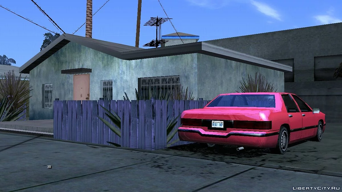 Новий транспорт біля сейф-хаусів у Лос-Сантосі / GTA San Andreas (iOS, Android)