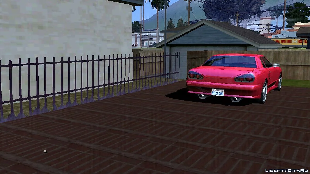 Новий транспорт біля сейф-хаусів у Лос-Сантосі / GTA San Andreas (iOS, Android)