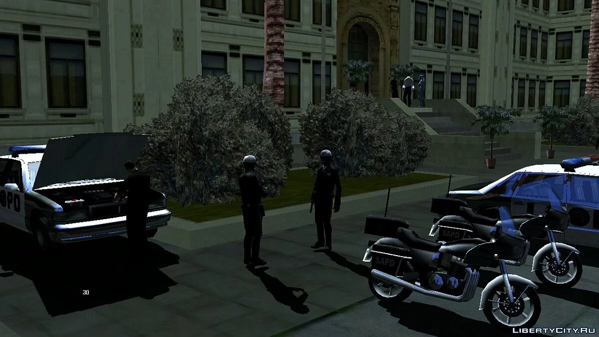 Оживлення поліцейського відділку в Лос-Сантосі / GTA San Andreas (iOS, Android)