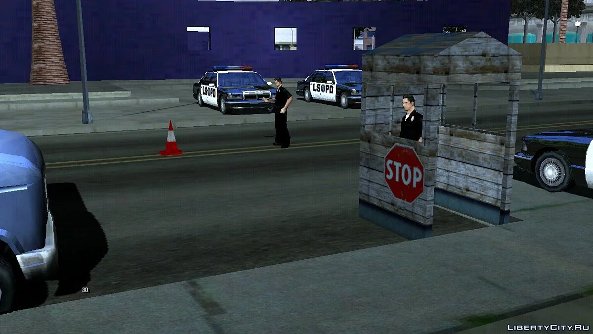 Оживлення поліцейського відділку в Лос-Сантосі / GTA San Andreas (iOS, Android)