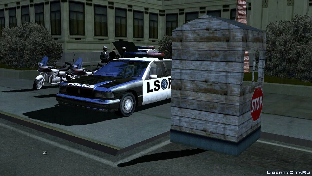 Оживлення поліцейського відділку в Лос-Сантосі / GTA San Andreas (iOS, Android)