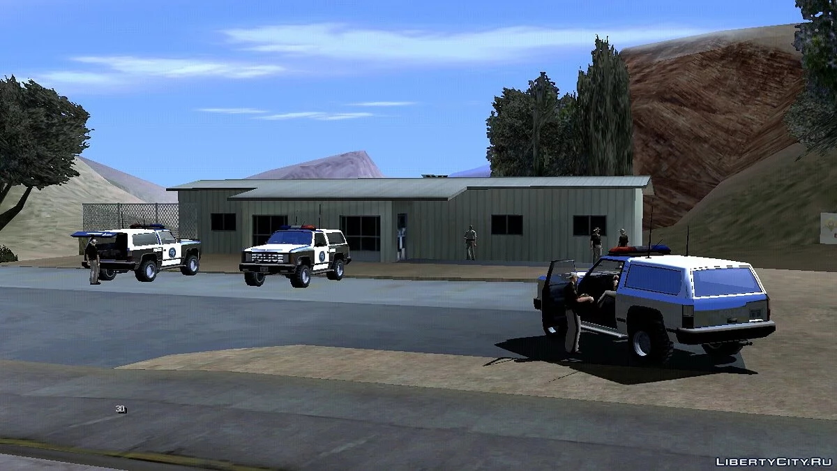 إحياء جميع مراكز الشرطة / GTA سان أندرياس (iOS، أندرويد)