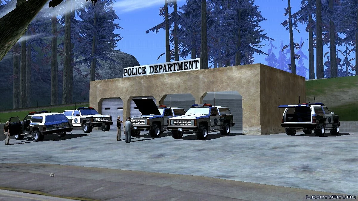 إحياء جميع مراكز الشرطة / GTA سان أندرياس (iOS، أندرويد)