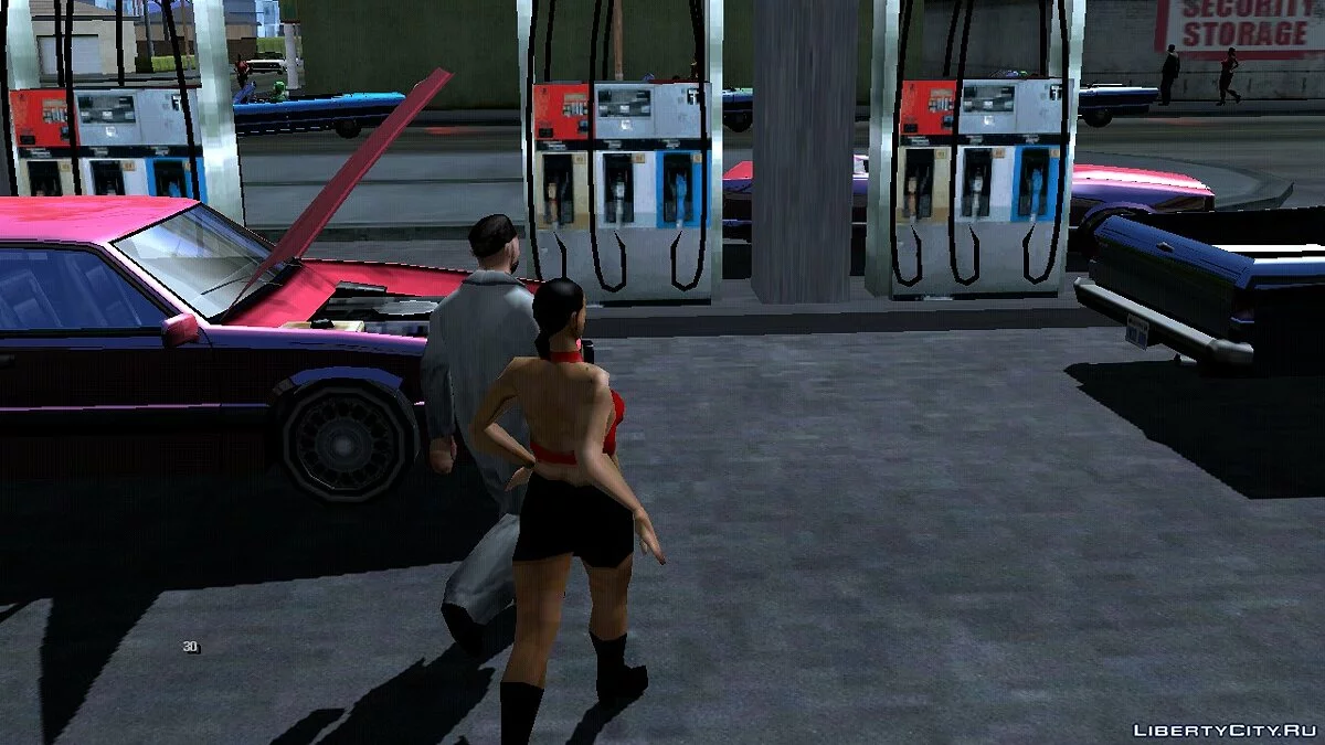 Bringing a Gas Station to Life in Los Santos / GTA San Andreas (iOS, Android)