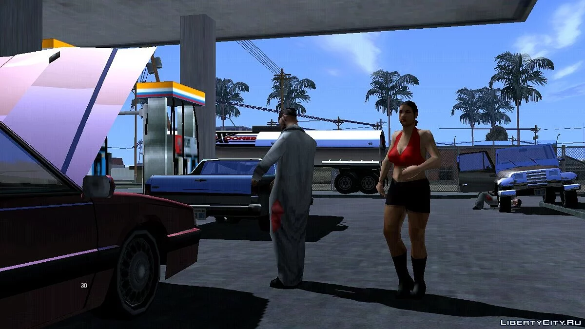 Bringing a Gas Station to Life in Los Santos / GTA San Andreas (iOS, Android)