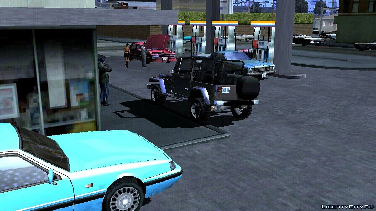 Bringing a Gas Station to Life in Los Santos / GTA San Andreas (iOS, Android)