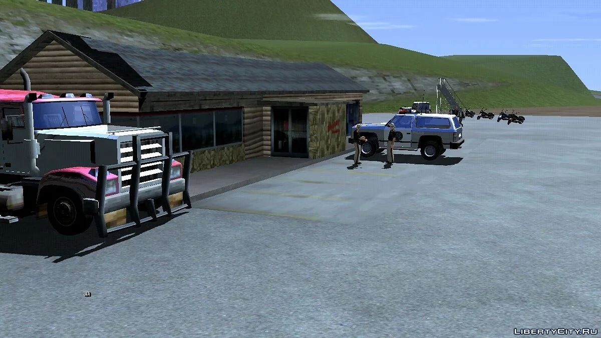 乡村加油站复兴(靠近圣菲罗) / GTA San Andreas (iOS, Android)