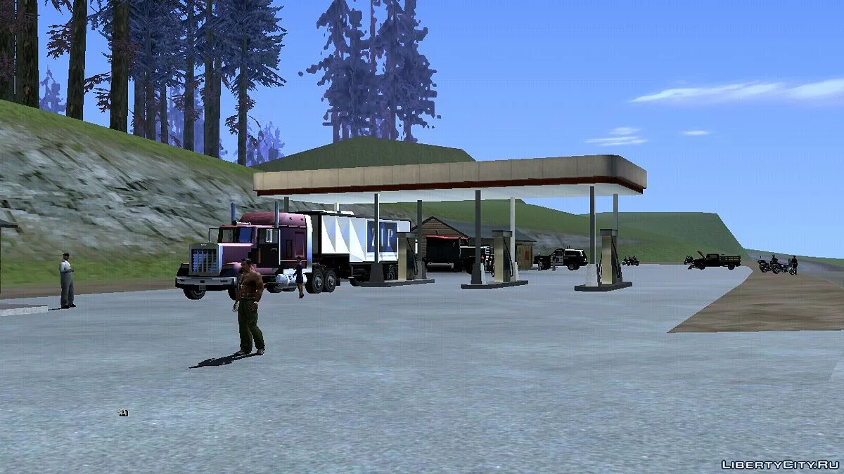 乡村加油站复兴(靠近圣菲罗) / GTA San Andreas (iOS, Android)