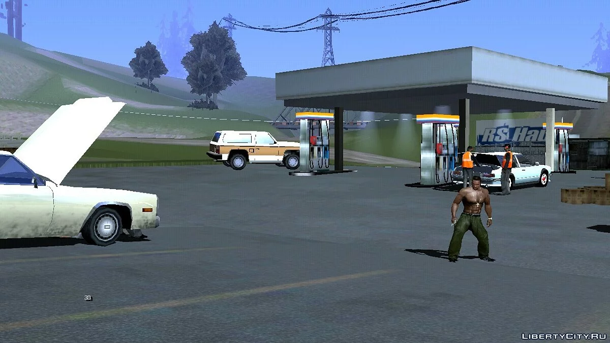 乡村加油站复兴(靠近圣菲罗) / GTA San Andreas (iOS, Android)