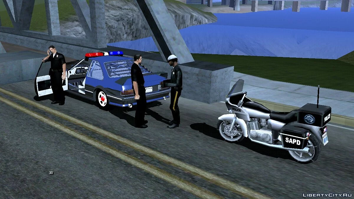 رسوم المرور / GTA سان أندرياس (iOS، أندرويد)