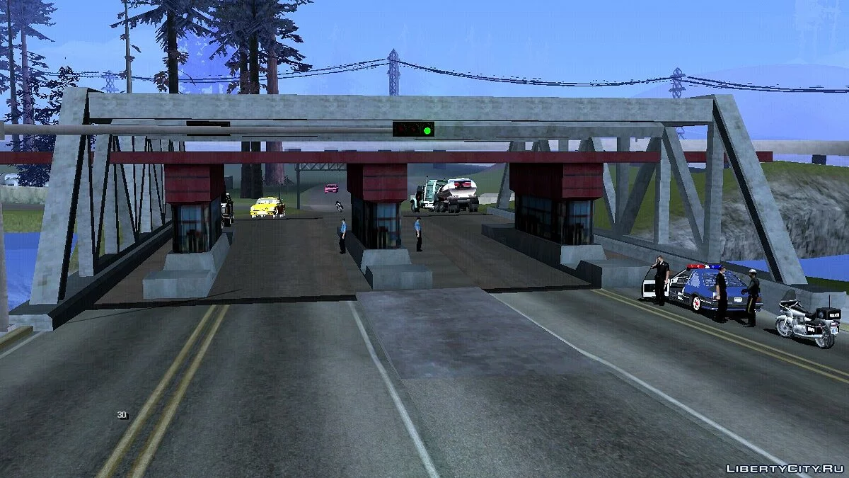 رسوم المرور / GTA سان أندرياس (iOS، أندرويد)