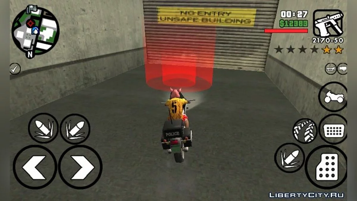إصلاح وسائل النقل الشرطية / GTA سان أندرياس (iOS، أندرويد)
