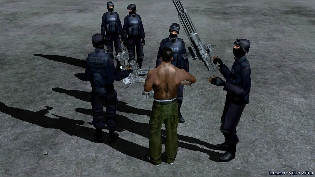 Llamar a SWAT / GTA San Andreas (iOS, Android)