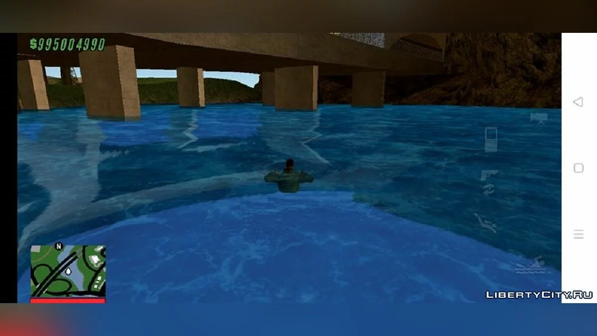 Шейдери для води / GTA San Andreas (iOS, Android)