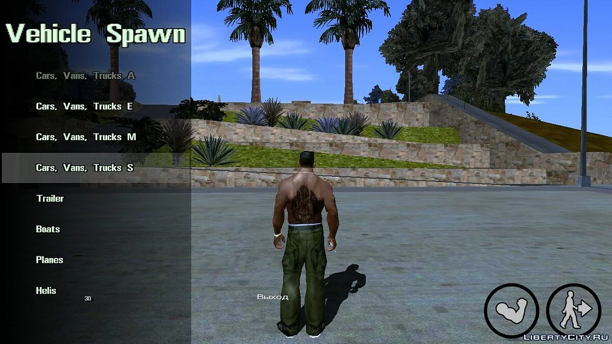 Спавн машин V2 / GTA San Andreas (iOS, Android)