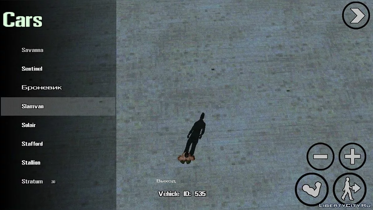 车辆生成 V2 / GTA San Andreas (iOS, Android)