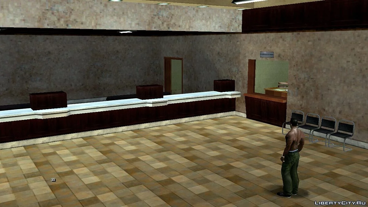 Вхід до лікарні Лос-Сантоса / GTA San Andreas (iOS, Android)