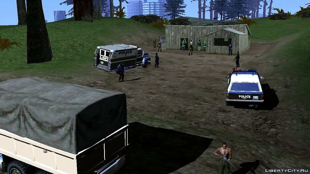 Penangkapan Pengedar Narkoba / GTA San Andreas (iOS, Android)