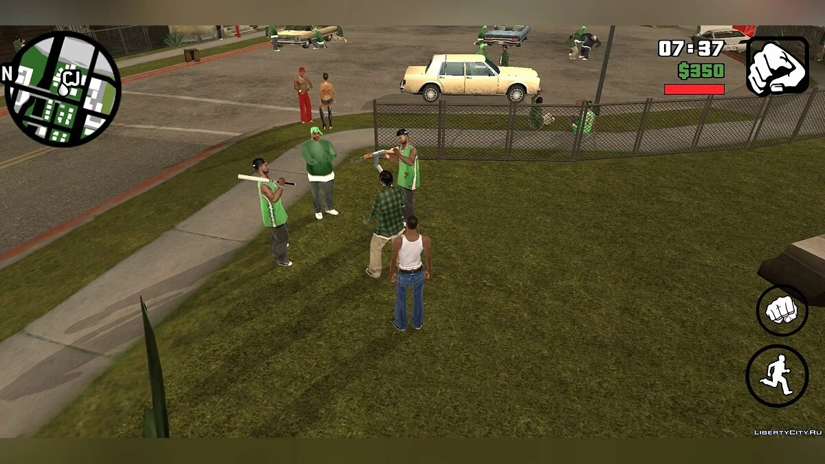 Revitalização da Grove Street / GTA San Andreas (iOS, Android)