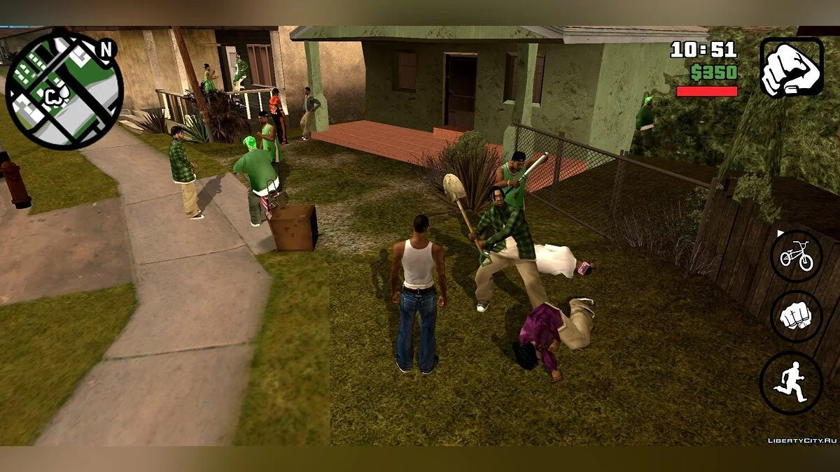 Revitalização da Grove Street / GTA San Andreas (iOS, Android)