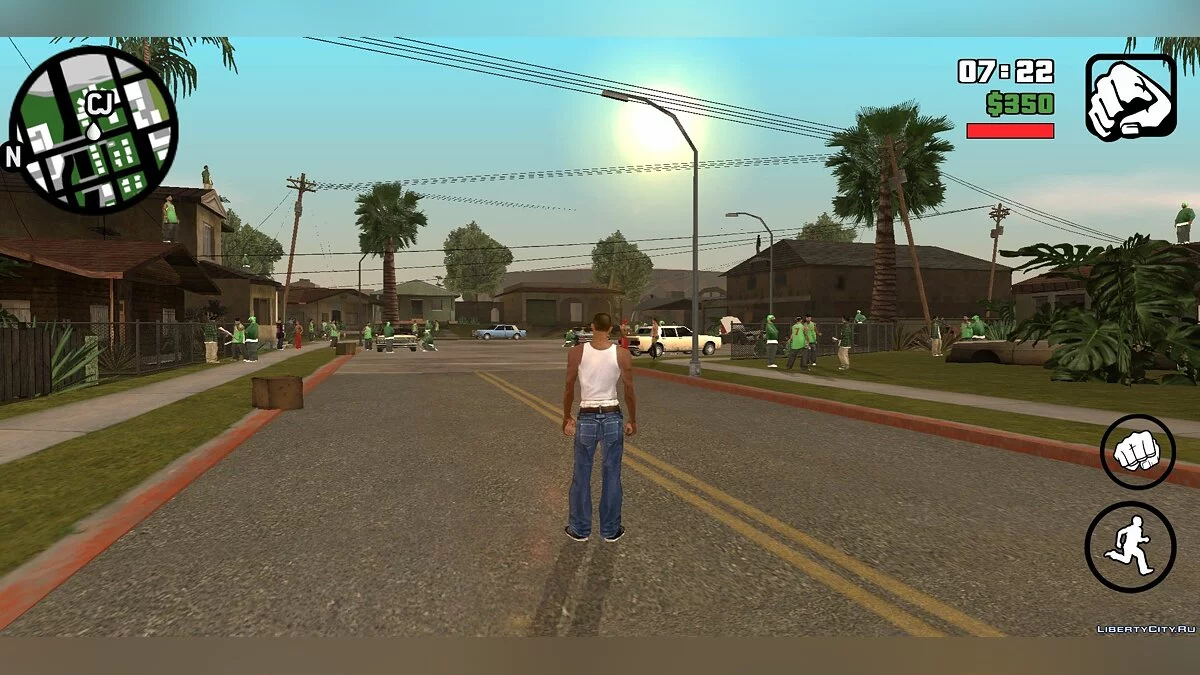 Revitalização da Grove Street / GTA San Andreas (iOS, Android)