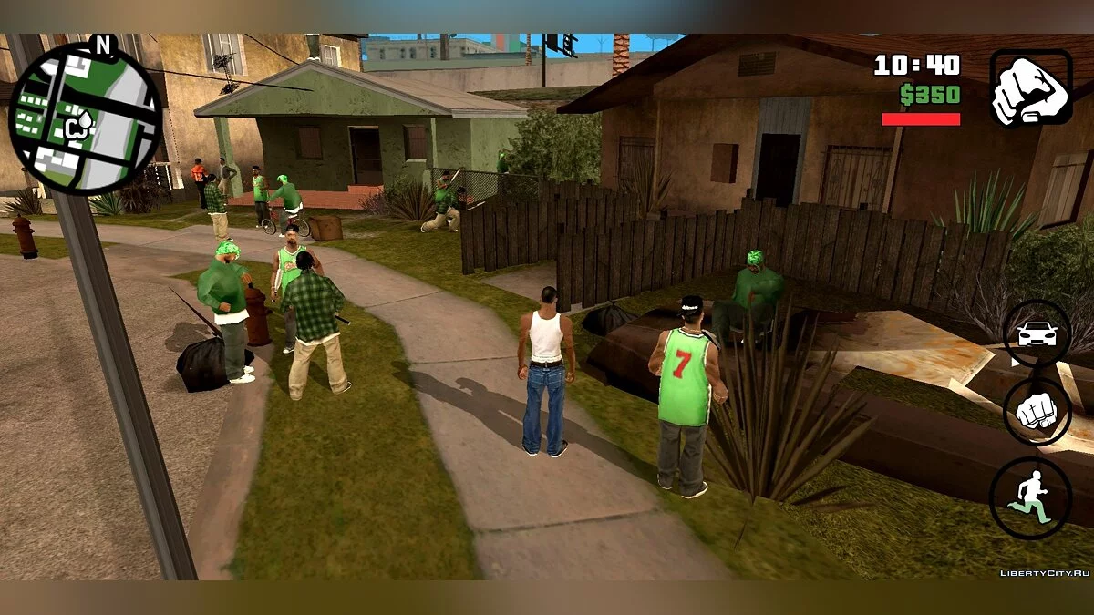 Revitalização da Grove Street / GTA San Andreas (iOS, Android)