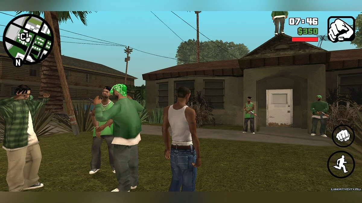 Revitalização da Grove Street / GTA San Andreas (iOS, Android)