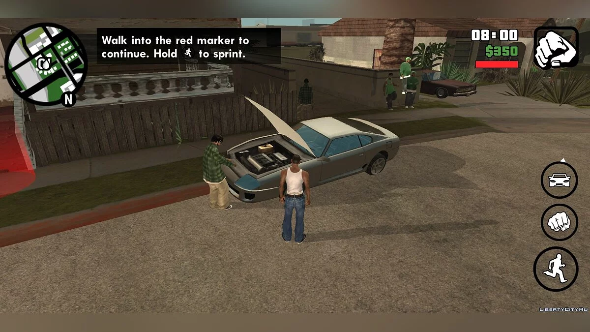 Revitalização da Grove Street / GTA San Andreas (iOS, Android)