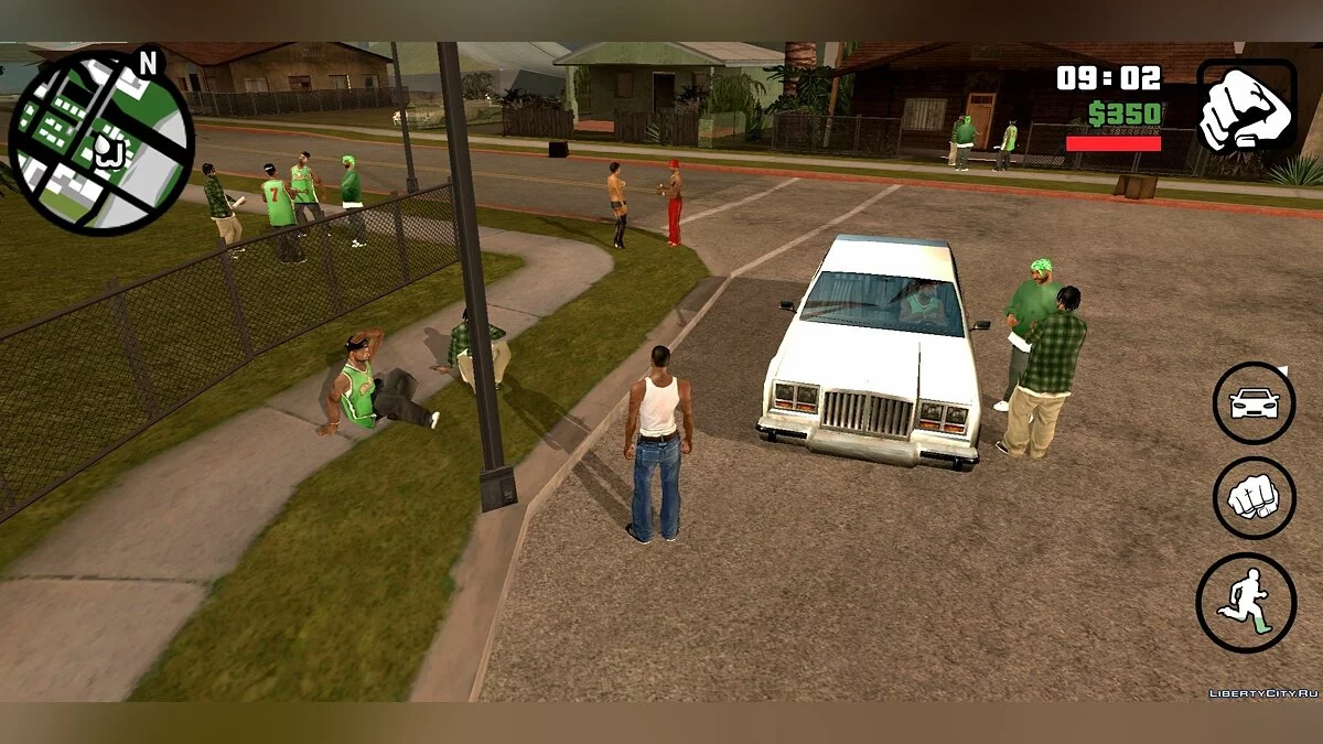 Revitalização da Grove Street / GTA San Andreas (iOS, Android)