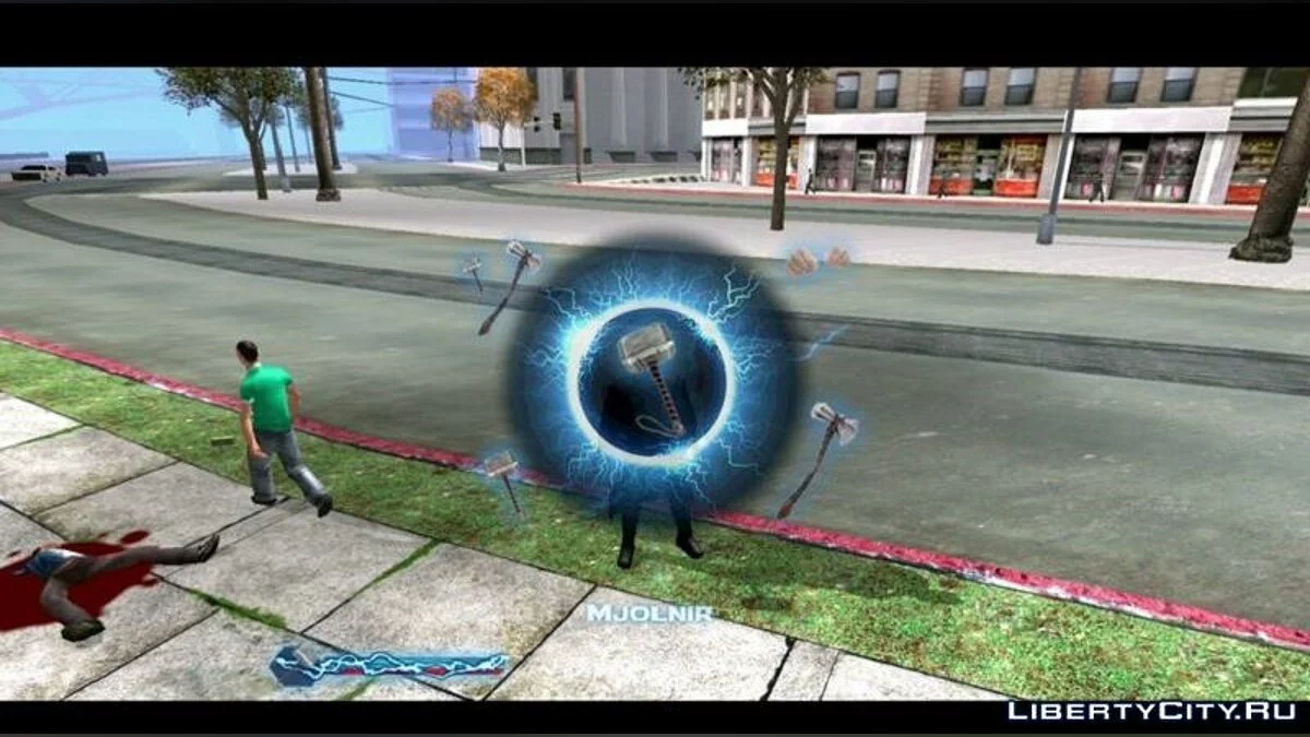 Devenir Thor / GTA San Andreas (iOS, Android)