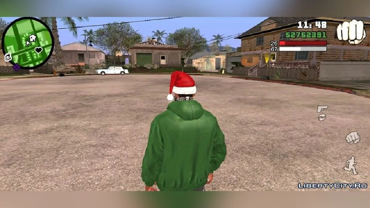 Contador Digital de Vida e Armadura / GTA San Andreas (iOS, Android)
