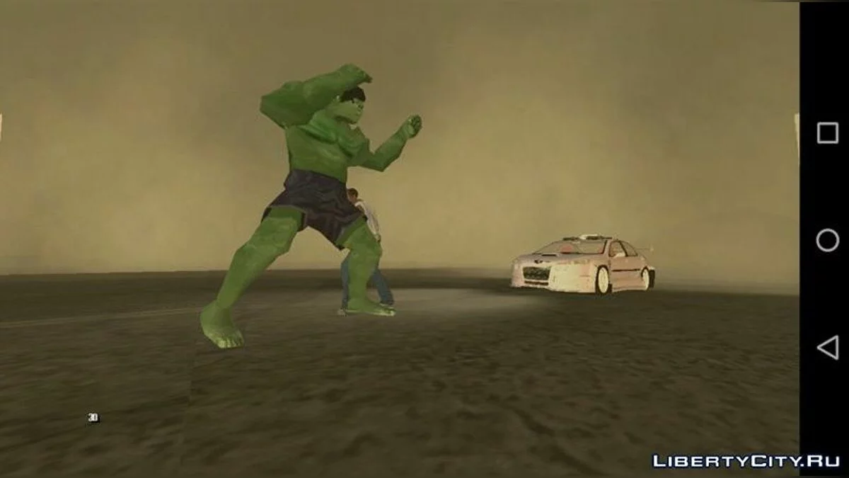 The Incredible Hulk / GTA San Andreas (iOS, Android)